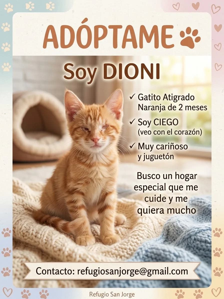 Dioni, en el Refugio San Jorge